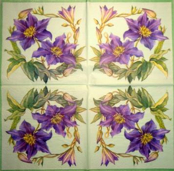 191 Blumen Sonstige - 3-lagig - 35x35 cm